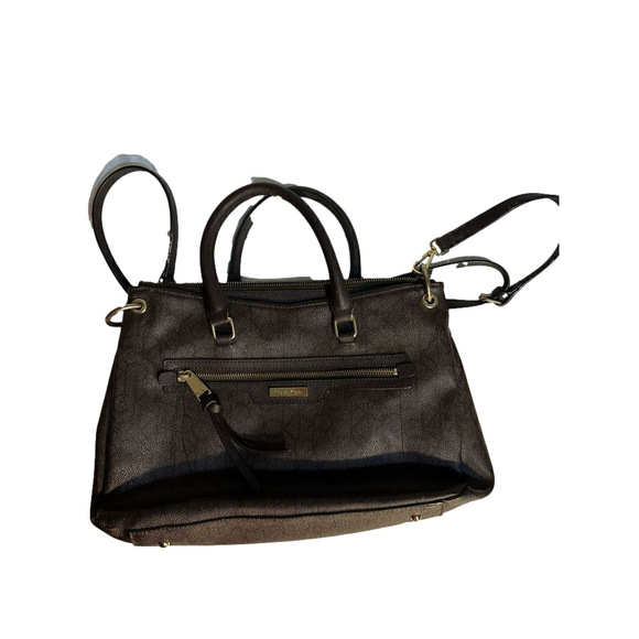 Calvin Klein Handbags - Calvin Klein Cross Body Purse Brown